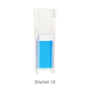 DiluCell-10-by-implen-blue-product automatic dilution, Cell Density, Bacterial Growth, Yeast Growth