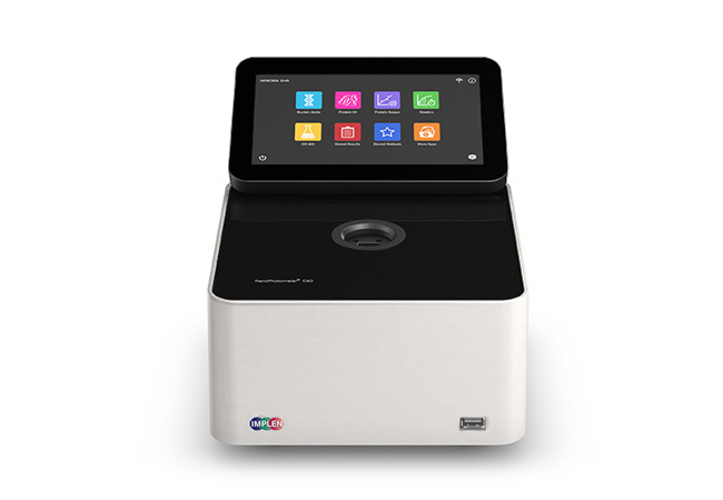 implenGO nanophotometer c40-GO -nanovolume-spectrophotometer-uv-vis-spectroscopy-product Eppendorf Alternative