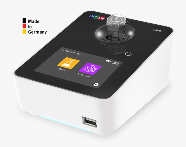 implen-OD600-cell-density-bacterial-growth-yeast-growth-made-in-Germany-dilucell-g